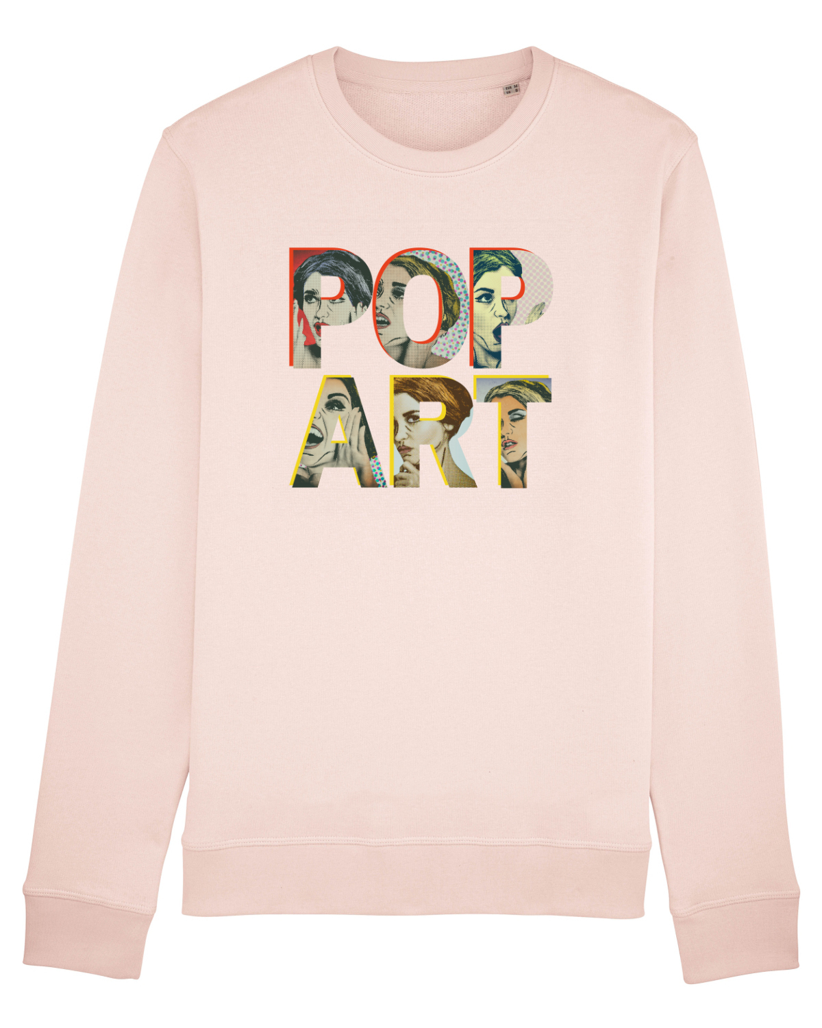 Bluză mânecă lungă Unisex Rise Candy Pink