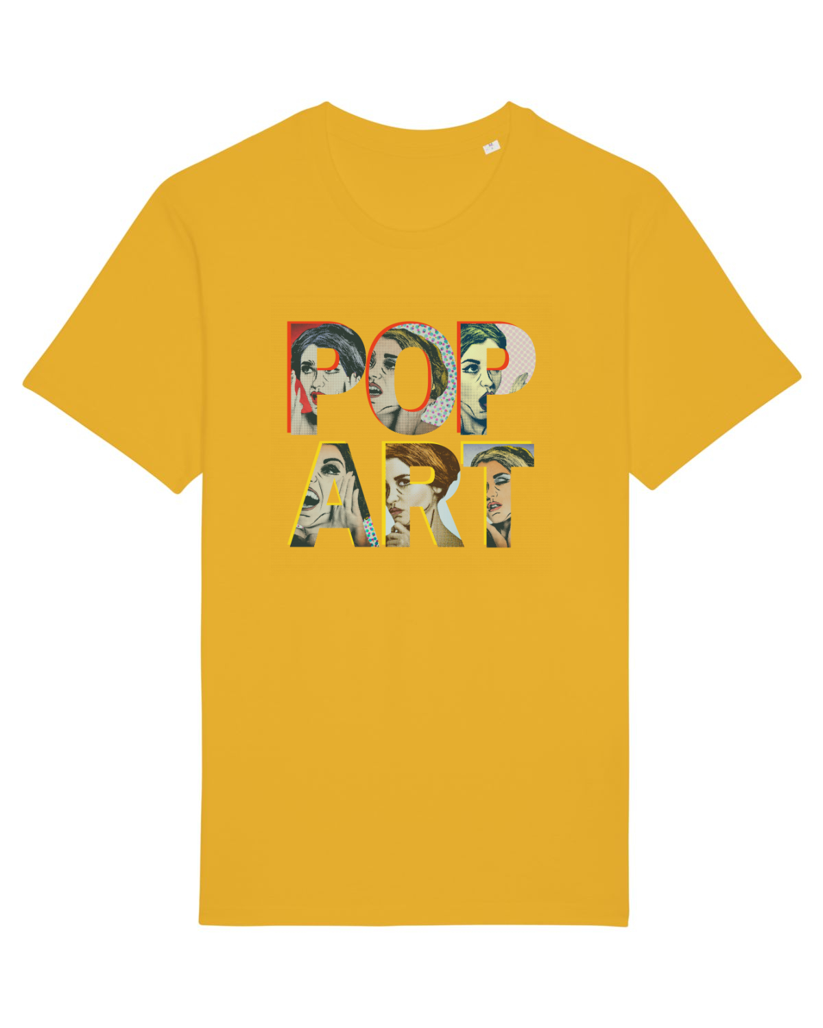 Tricou mânecă scurtă Unisex Rocker Spectra Yellow