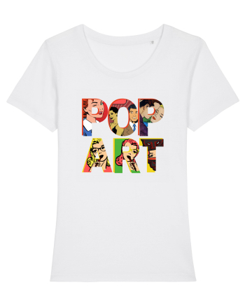Pop Art  Comic Book White