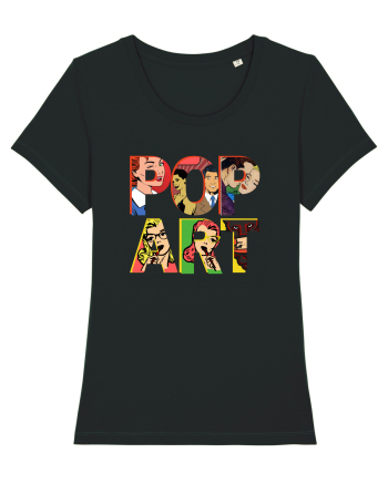 Pop Art  Comic Book Black