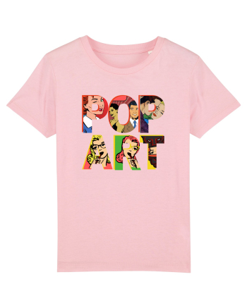 Pop Art  Comic Book Cotton Pink