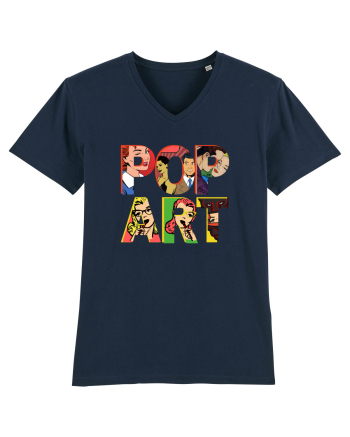 Pop Art  Comic Book French Navy