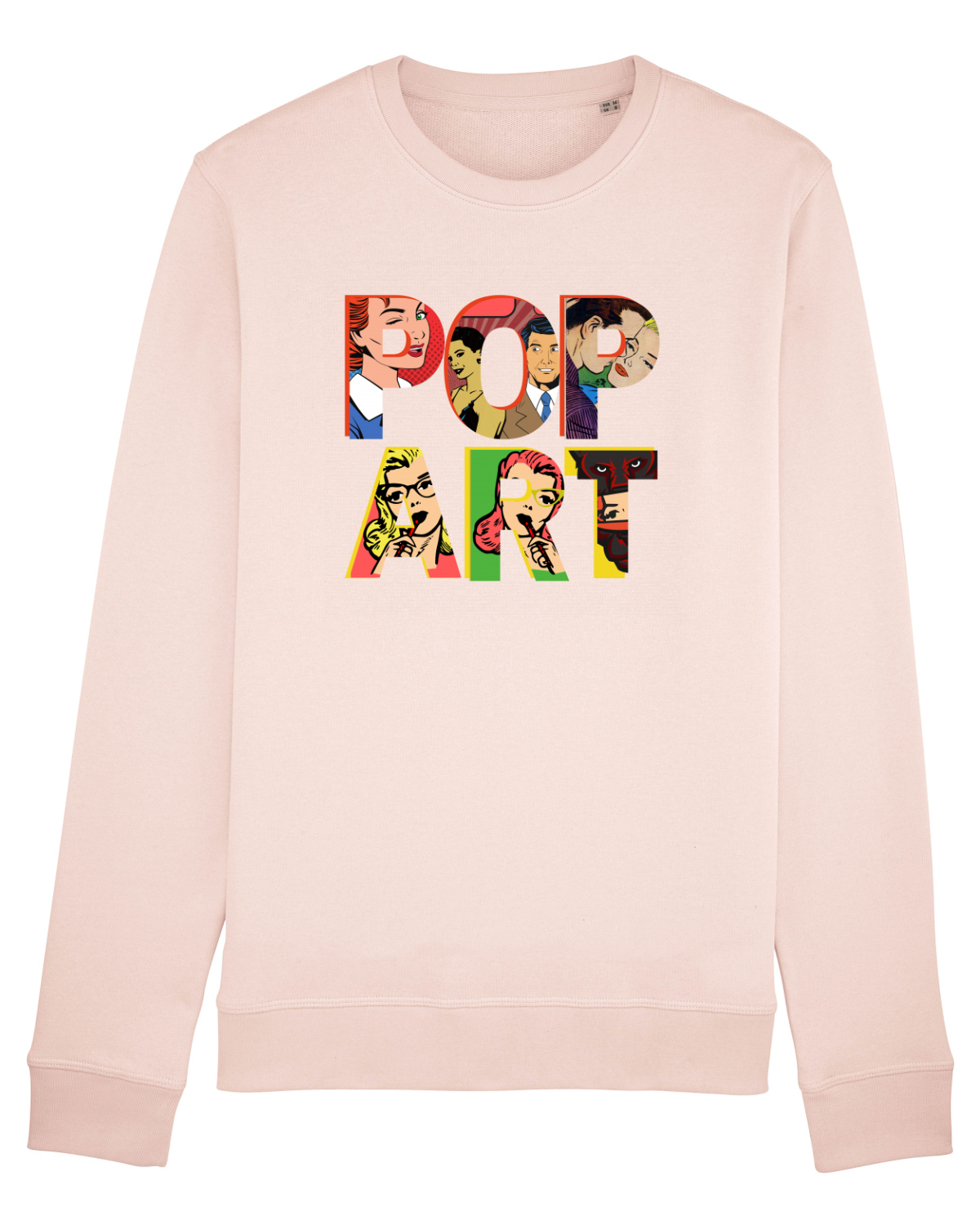 Bluză mânecă lungă Unisex Rise Candy Pink
