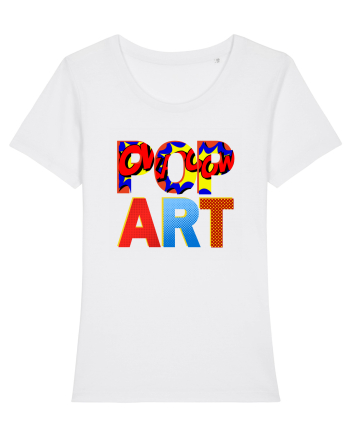 Pop Art  Comic Book White