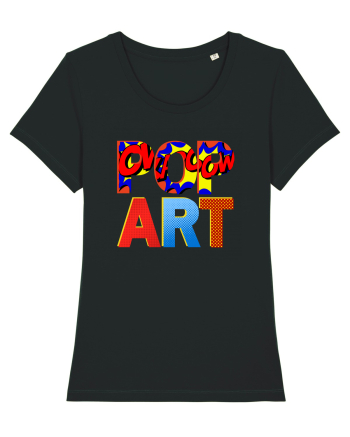 Pop Art  Comic Book Black