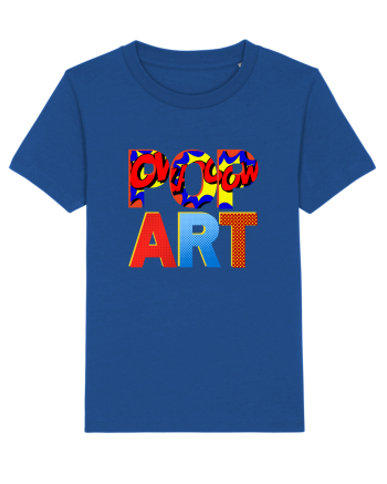 Pop Art  Comic Book Majorelle Blue