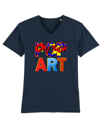 Pop Art  Comic Book French Navy