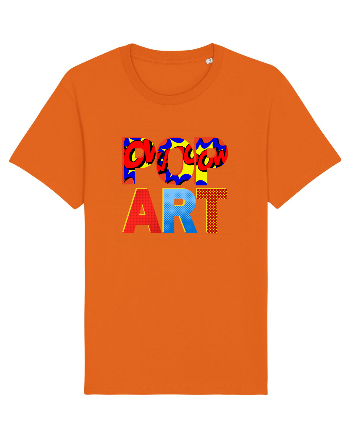 Tricou mânecă scurtă Unisex Rocker Bright Orange