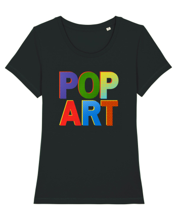 Pop Art  Comic Book Black