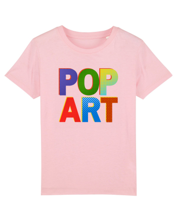 Pop Art  Comic Book Cotton Pink