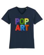 Pop Art  Comic Book Tricou mânecă scurtă guler V Bărbat Presenter