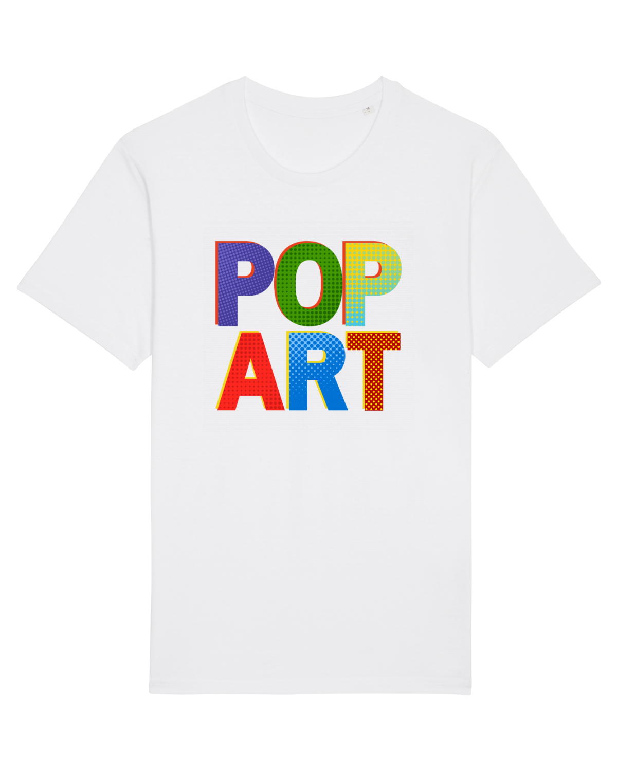 Tricou mânecă scurtă Unisex Rocker White