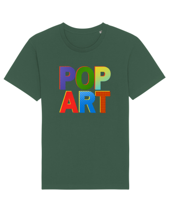 Pop Art  Comic Book Bottle Green