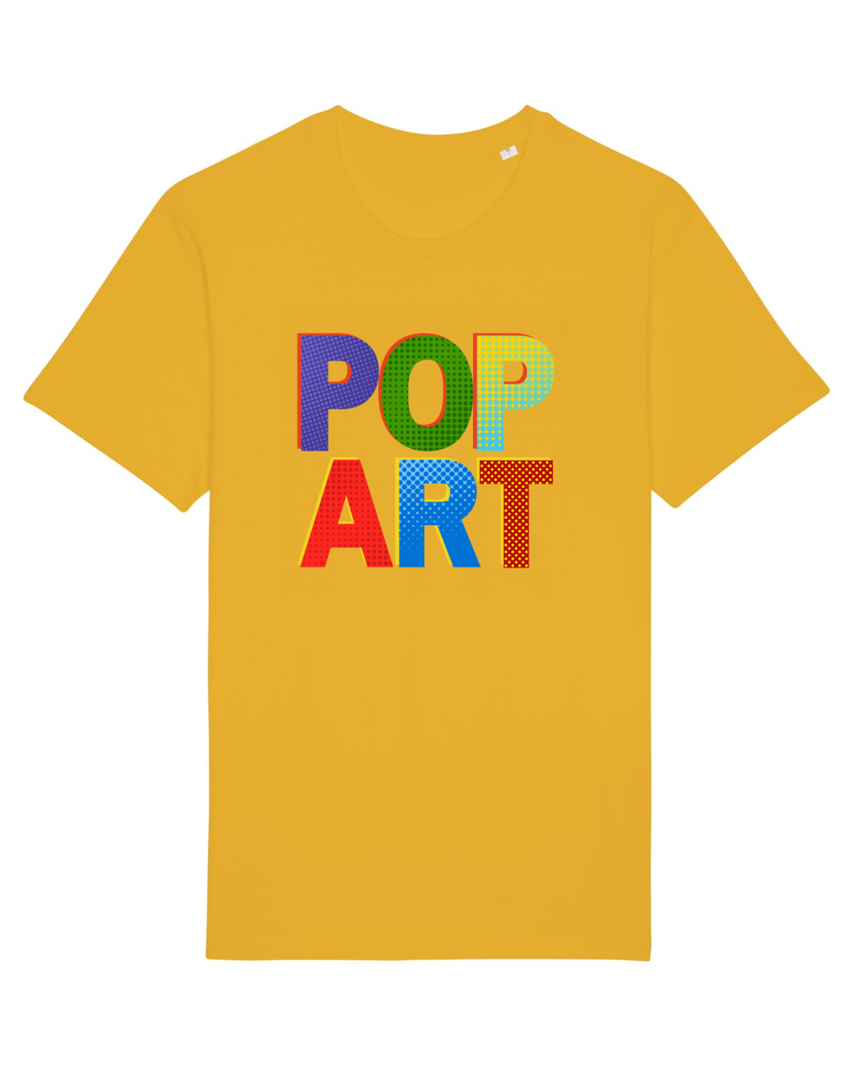Tricou mânecă scurtă Unisex Rocker Spectra Yellow