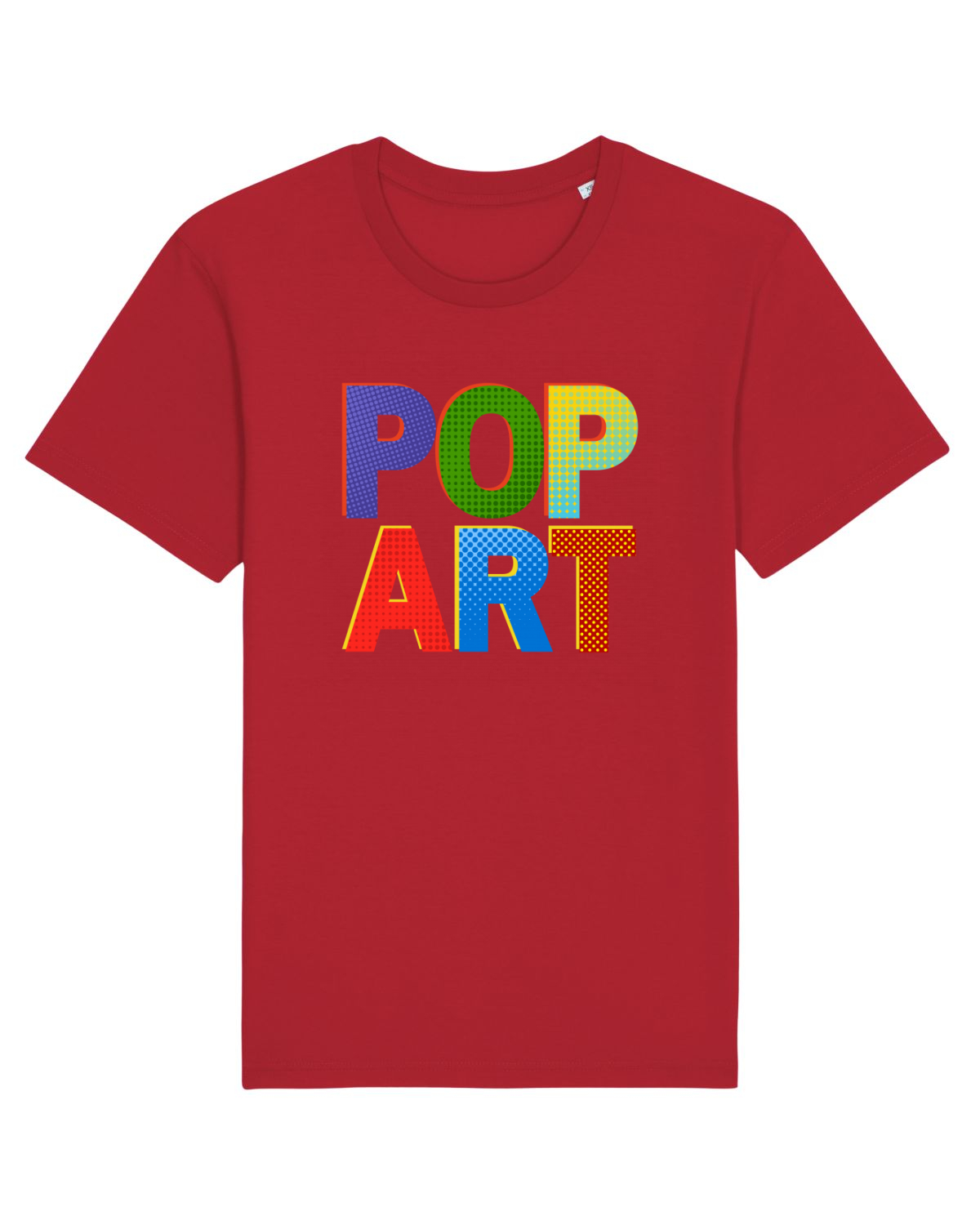 Tricou mânecă scurtă Unisex Rocker Red