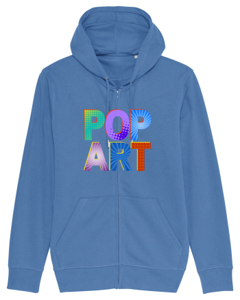 Pop Art  Comic Book Bright Blue