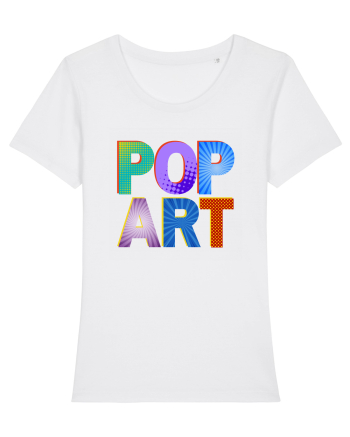 Pop Art  Comic Book White