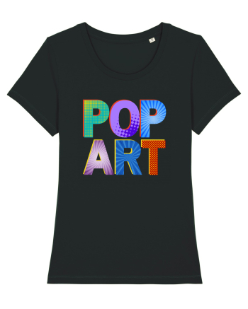 Pop Art  Comic Book Black