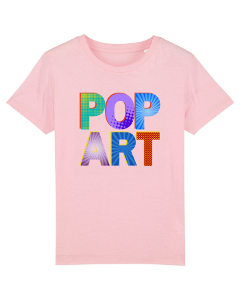 Pop Art  Comic Book Cotton Pink