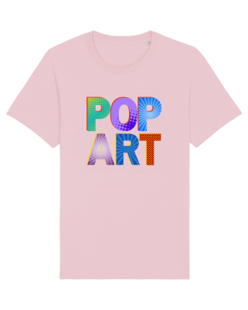 Pop Art  Comic Book Cotton Pink