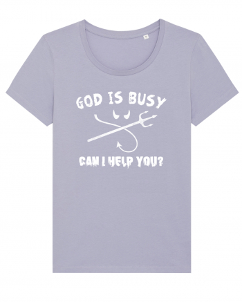 God is busy. Lavender