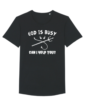 God is busy. Black