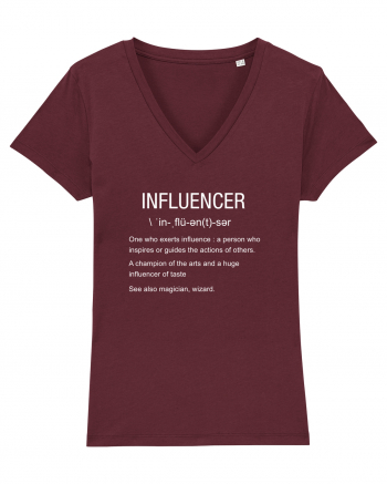 Influencer Burgundy