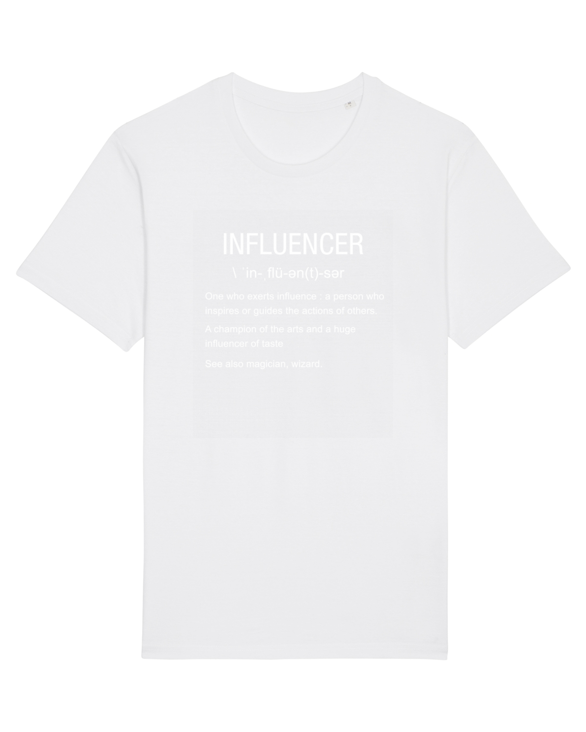 Tricou mânecă scurtă Unisex Rocker White