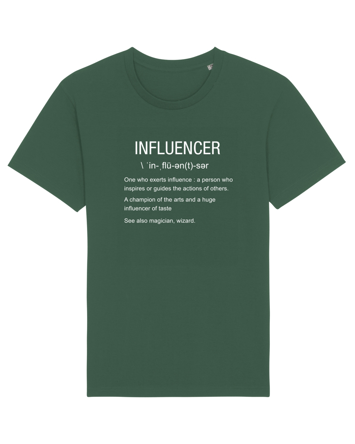 Tricou mânecă scurtă Unisex Rocker Bottle Green