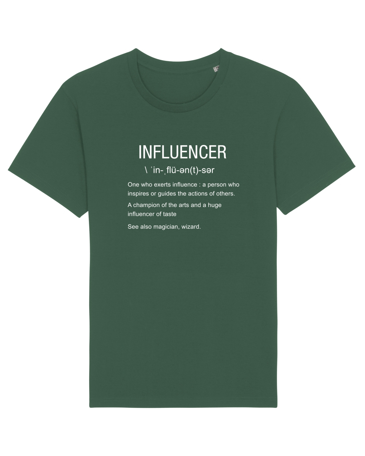 Tricou mânecă scurtă Unisex Rocker Bottle Green