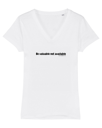 Be valuable not available White