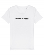 Be valuable not available Tricou mânecă scurtă  Copii Mini Creator