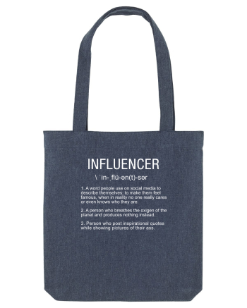 Influencer Funny Midnight Blue