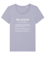 Influencer Funny Tricou mânecă scurtă guler larg fitted Damă Expresser