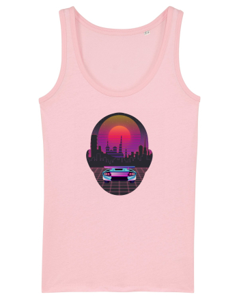 Retro Vapor Wave Man Cotton Pink