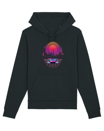 Retro Vapor Wave Man Black