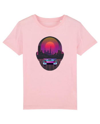 Retro Vapor Wave Man Cotton Pink