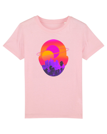 Retro Vapor Wave Man Cotton Pink