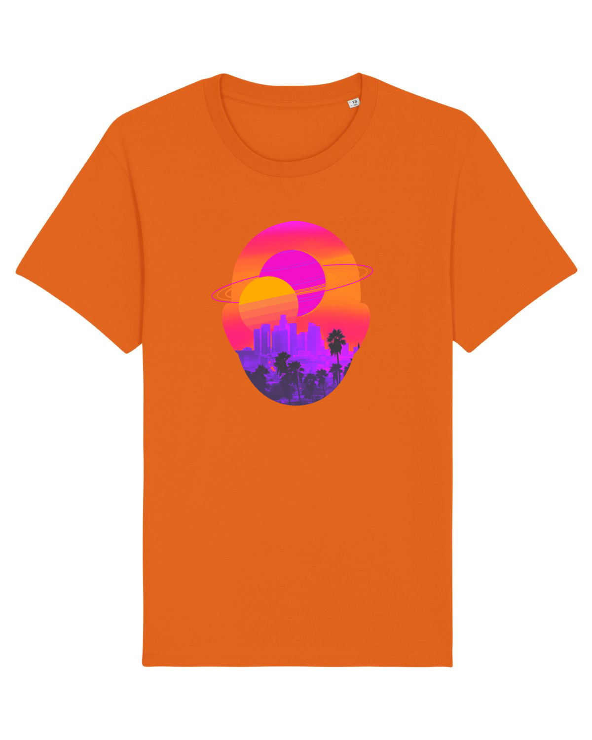 Tricou mânecă scurtă Unisex Rocker Bright Orange