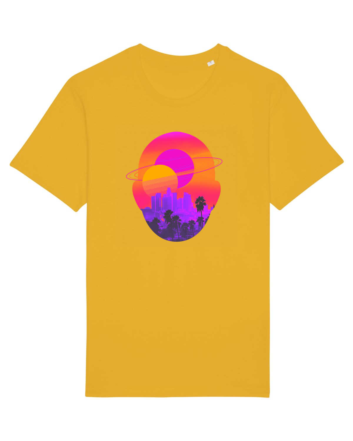 Tricou mânecă scurtă Unisex Rocker Spectra Yellow
