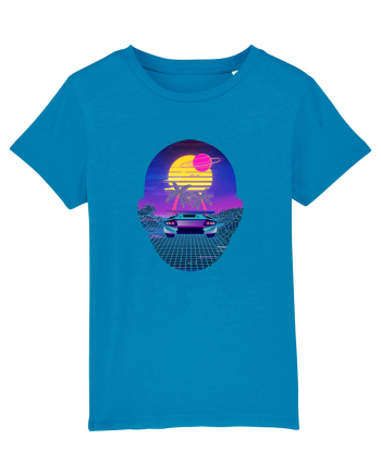 Retro Vapor Wave Man Azur