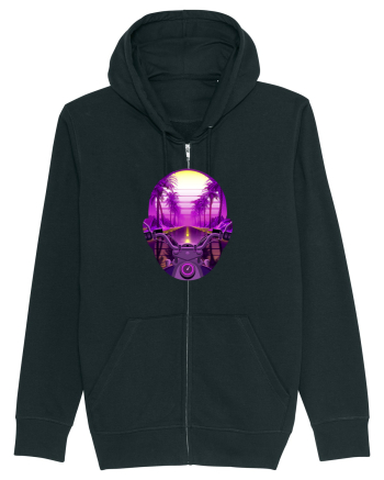 Retro Vapor Wave Man Black