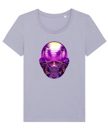 Retro Vapor Wave Man Lavender