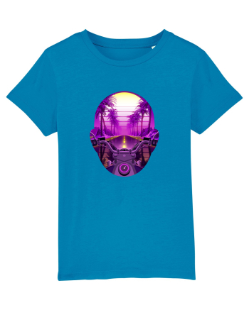 Retro Vapor Wave Man Azur