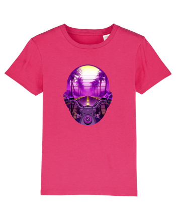 Retro Vapor Wave Man Raspberry