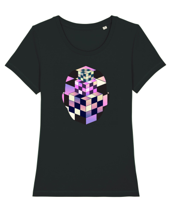 Retro Vapor Wave Man Black