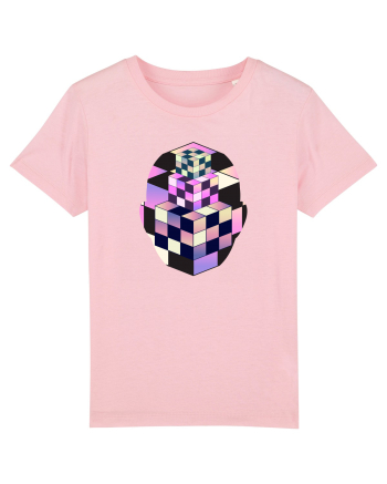 Retro Vapor Wave Man Cotton Pink