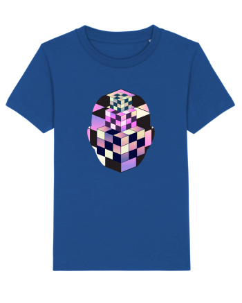 Retro Vapor Wave Man Majorelle Blue