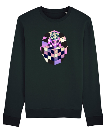 Retro Vapor Wave Man Black