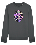 Retro Vapor Wave Man Bluză mânecă lungă Unisex Rise